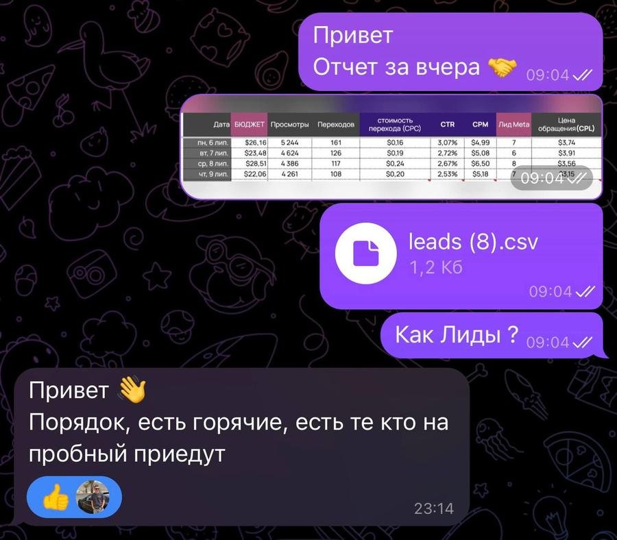 Скриншот отзыва клиента Traffic Pulse 12